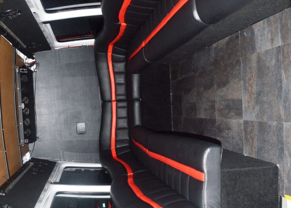 15 Passenger Party Van - Interior
