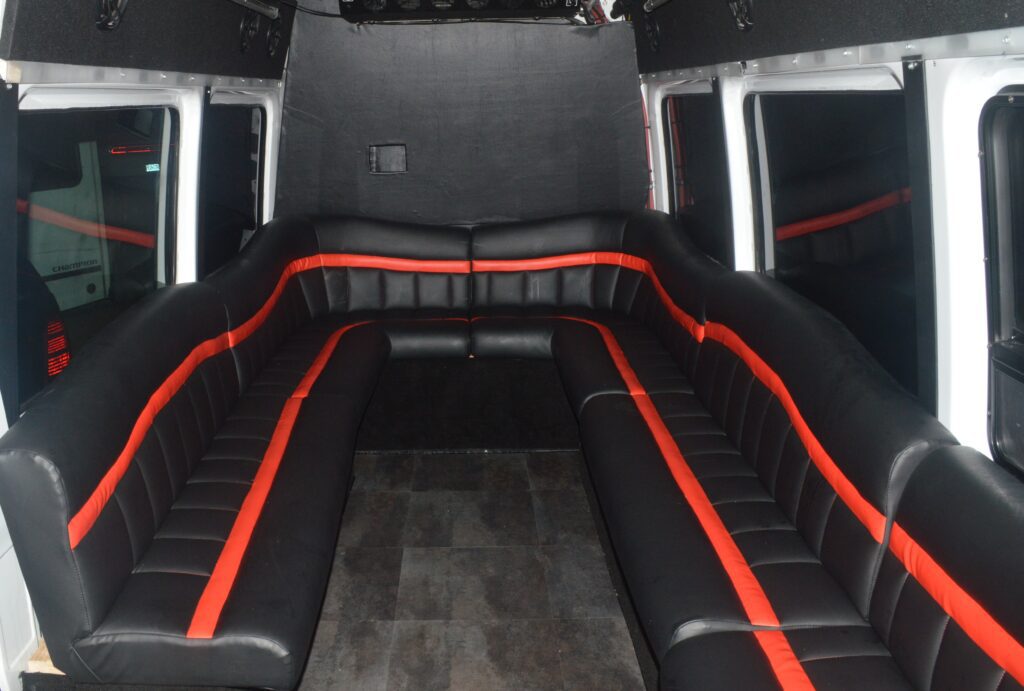 15 Passenger Party Van - Interior 2